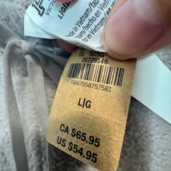 PINK by Victoria's Secret Reverse Fleece Sweatpants Rose - Picture 7 of 16